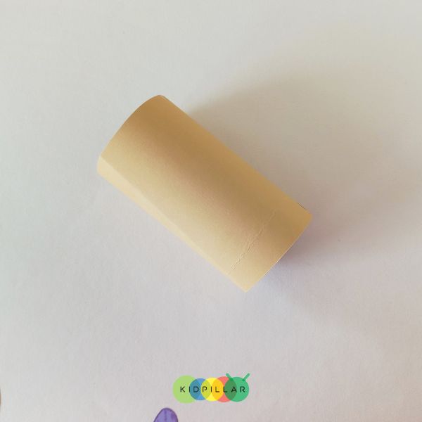 body of toilet roll mermaid craft for kids