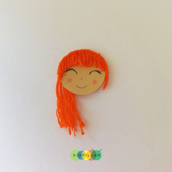 hair of mermaid craft easy