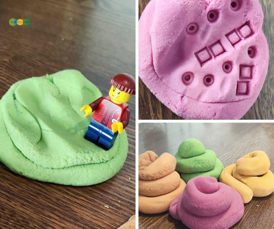 playdough indoor activities with toddlers