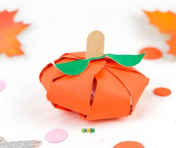 3d pumpkin fall crafts for elementary