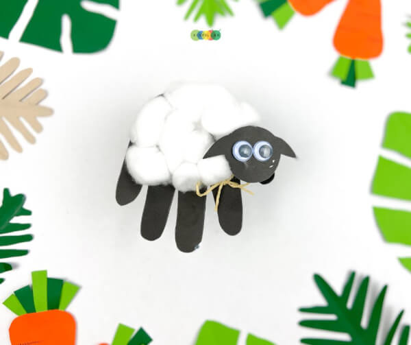 sheep handprint craft for toddlers and preschoolers